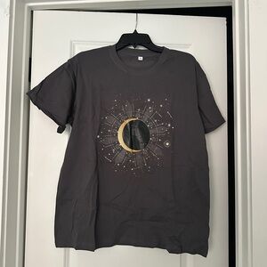 Gray Graphic Short Sleeve Tee